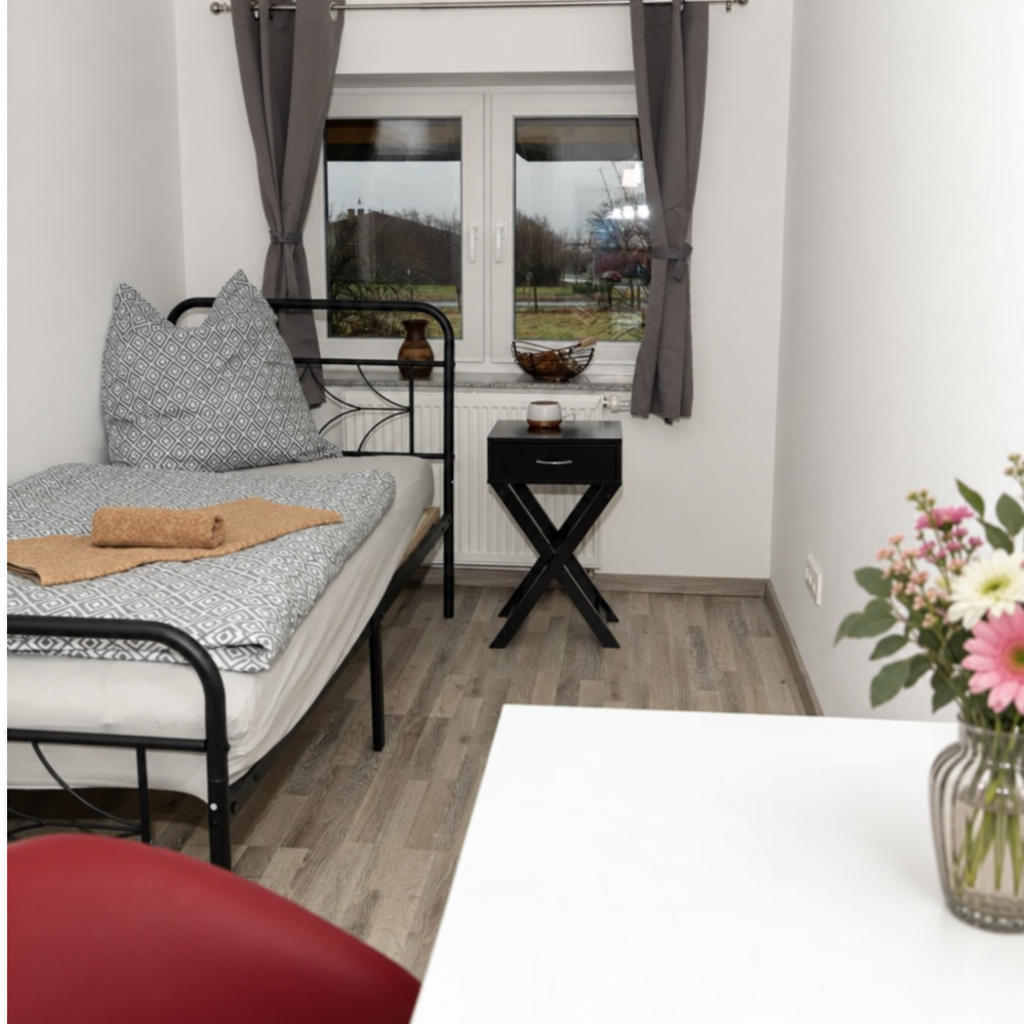 Zimmer 3 mit einem Einzelbett